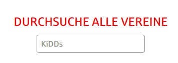 Durchsuche alle Vereine