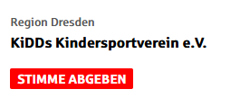 Stimme für KiDDs